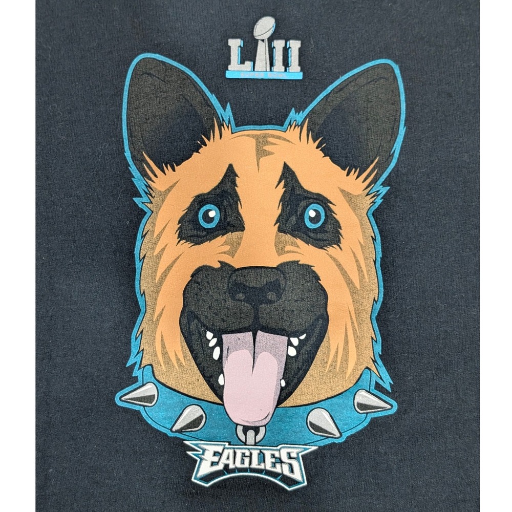 Philadelphia Eagles Super Bowl‎ LII Underdog Eagles Pullover Hoodie Black 3XL
